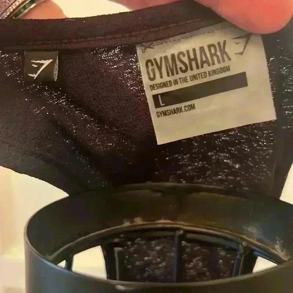 Gymshark Sheer Tank Top-Sz L - Picture 4 of 8